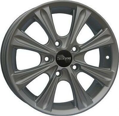 Tech Line TL523 6x15 4x114.3 ET 45 Dia 56.6 хром