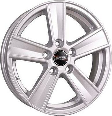 Tech Line TL604 6x16 5x114 ET 50 Dia 67 Silver