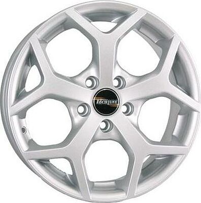 Tech Line TL632 6x16 5x105 ET 39 Dia 56 Silver