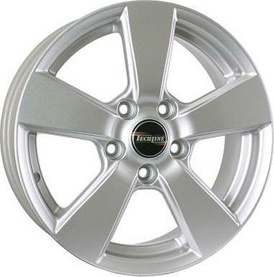 Tech Line TL701 6x17 5x114 ET 45 Dia 60 Silver
