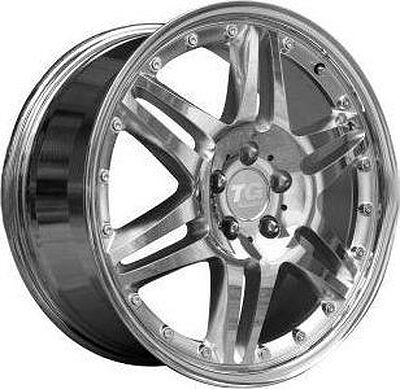 TG Racing LRA 016 8.5x19 5x112 ET 35 Dia 66.6 Polished