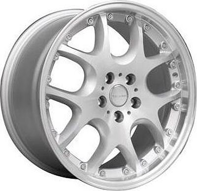 TG Racing Ltt 006 8.5x19 5x114.3 ET 35 Dia 73.1 silver polished