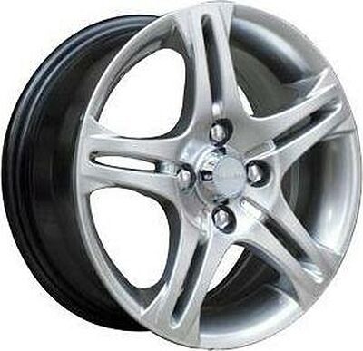 TG Racing LZ 205 6x14 5x100 ET 38 Dia 60.1 silver