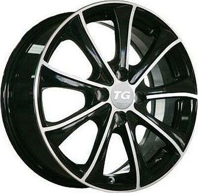 TG Racing TGD 018 6.5x16 5x110 ET 38 Dia 65.1 BLK POL