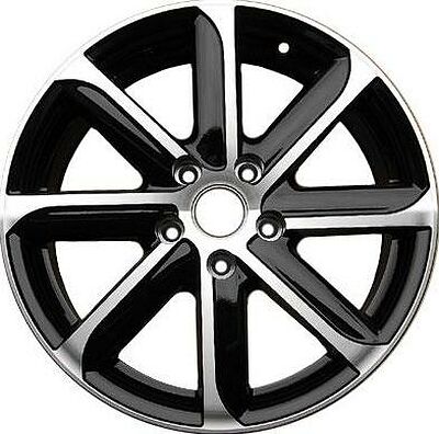 TG Racing TGD 021 7x17 4x100 ET 38 Dia 60.1 BLK POL