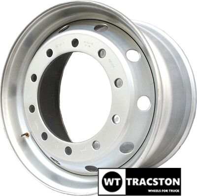 Tracston 10/335/281/135 11.75x22.5 10x335 ET 135 Dia 281 Silver