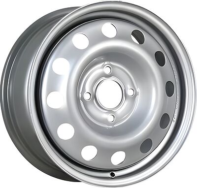 Trebl 64C49G_P 6x15 4x108 ET 49 Dia 63 Silver