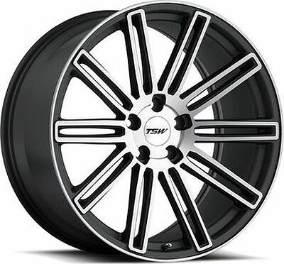 TSW Crowthorne 8.5x20 5x114.3 ET 30 Dia 76 Matt Gun Metal