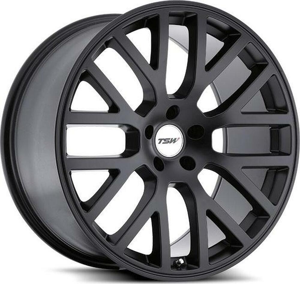 TSW Donington 10x20 5x120 ET 40 Dia 76 Matte Black