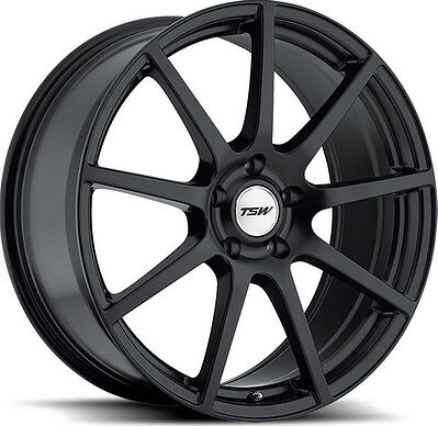 TSW Interlagos 8x17 5x100 ET 35 Dia 72 black