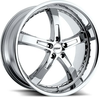 TSW Jarama 8x18 5x114.3 ET 40 Dia 76 chrome