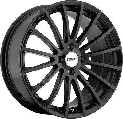 TSW Mallory 8x18 5x112 ET 32 Dia 72 matt black