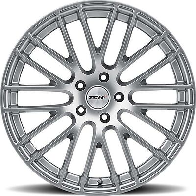 TSW Max 8x17 5x112 ET 45 Dia 72 Hyper Silver