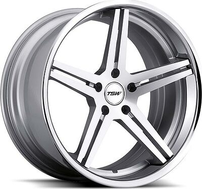 TSW Mirabeau 8.5x20 5x114.3 ET 40 Dia 76 Chrome