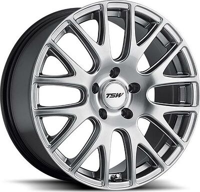 TSW Mugello 8x17 5x112 ET 45 Dia 72 Matte Black