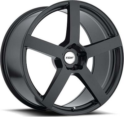 TSW Panorama 8x18 5x114.3 ET 35 Dia 76 black