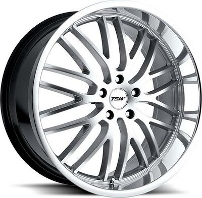 TSW Snetterton 8x17 5x112 ET 45 Dia 72 Hyper Silver