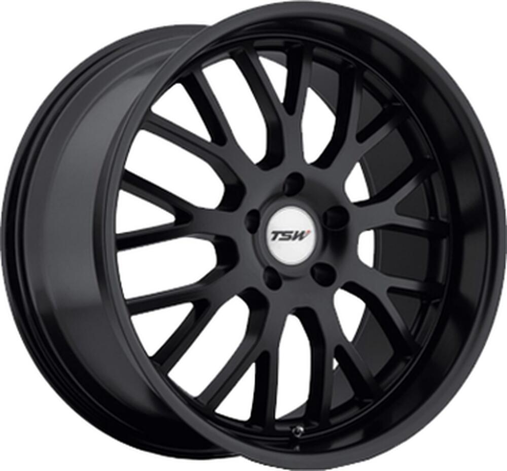 TSW Tremblant 8x18 5x114.3 ET 40 Dia 76 Matt Black