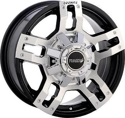 Tunzzo Guru 8x18 6x139.7 ET 25 Dia 106.1 black