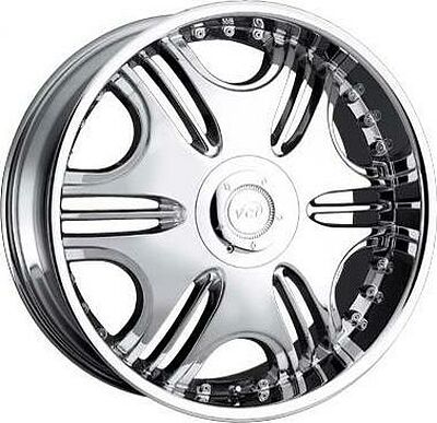 VCT Wheel Mandretti 8.5x22 5x150 ET 35 Dia 110 chrome