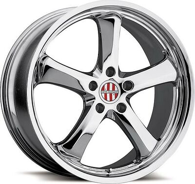 Victor Equipment Turismo 9.5x19 5x130 ET 49 Dia 71 Chrome