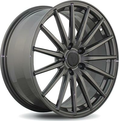 Vissol F-002 12x22 5x120 ET 25 Dia 74.1 gloss-graphite