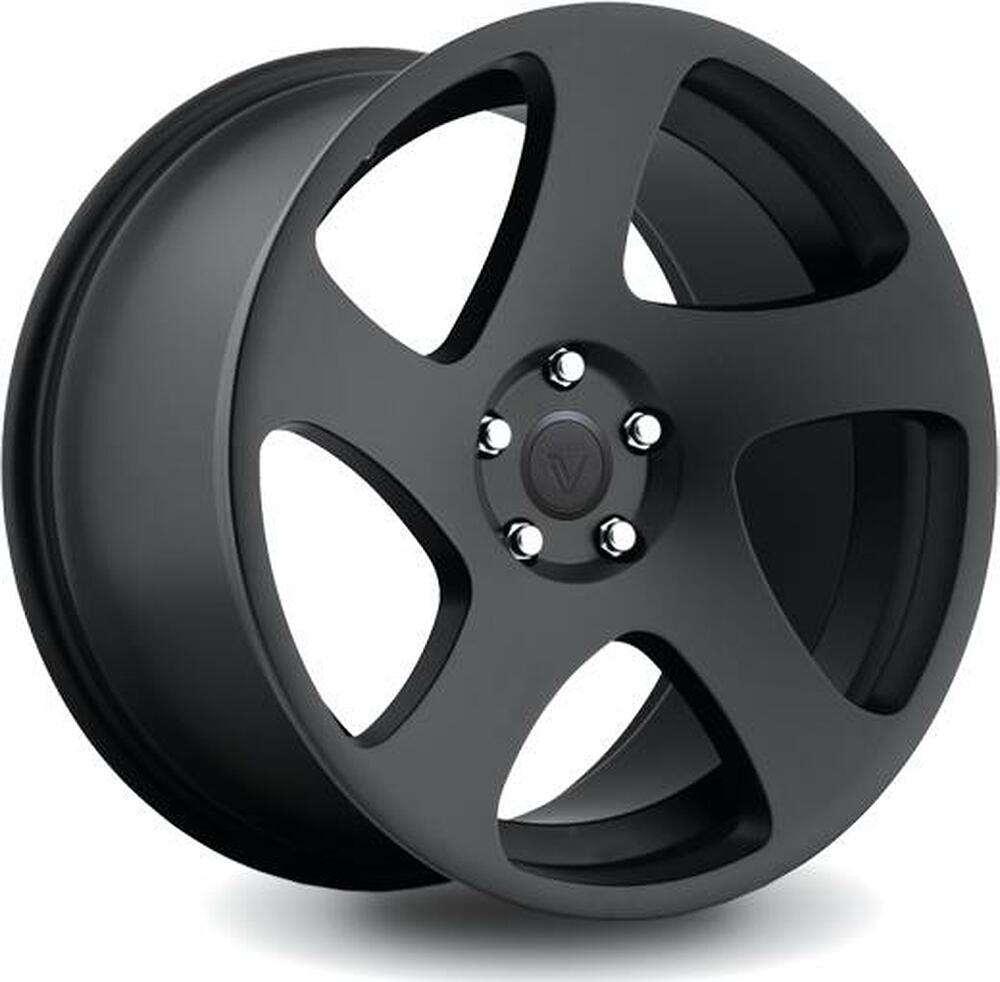 Vissol F-006 9.5x18 5x100 ET 35 Dia 57.1 matte-black