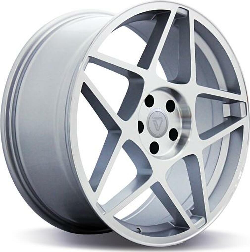 Vissol F-008 10.5x20 5x114.3 ET 42 Dia 73.1 silver-cut