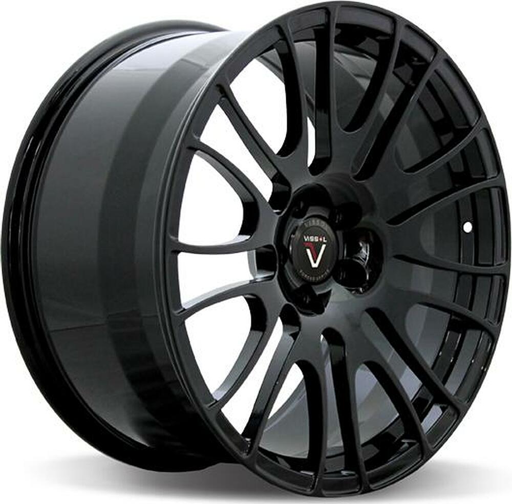 Vissol F-303 9x20 5x112 ET 32 Dia 66.6 gloss-black