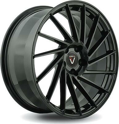 Vissol F-305L 10.5x22 5x108 ET 42 Dia 73.1 gloss-graphite