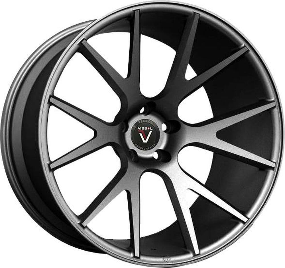 Vissol F-306 10.5x20 5x120 ET 42 Dia 74.1 gloss-graphite