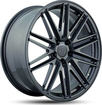 Vissol F-307 10.5x22 5x114.3 ET 42 Dia 73.1 gloss-graphite