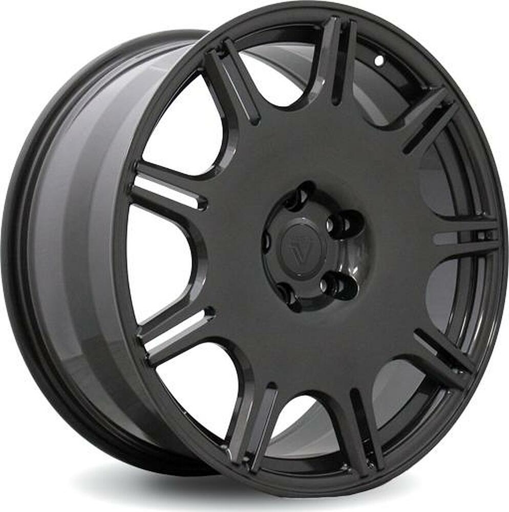Vissol F-312 10.5x22 5x114.3 ET 30 Dia 73.1 gloss-graphite