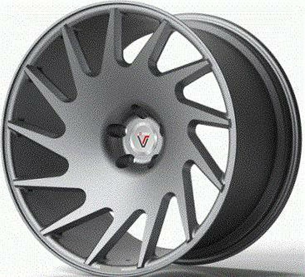 Vissol F-313L 10.5x22 5x112 ET 42 Dia 66.6 gloss-graphite