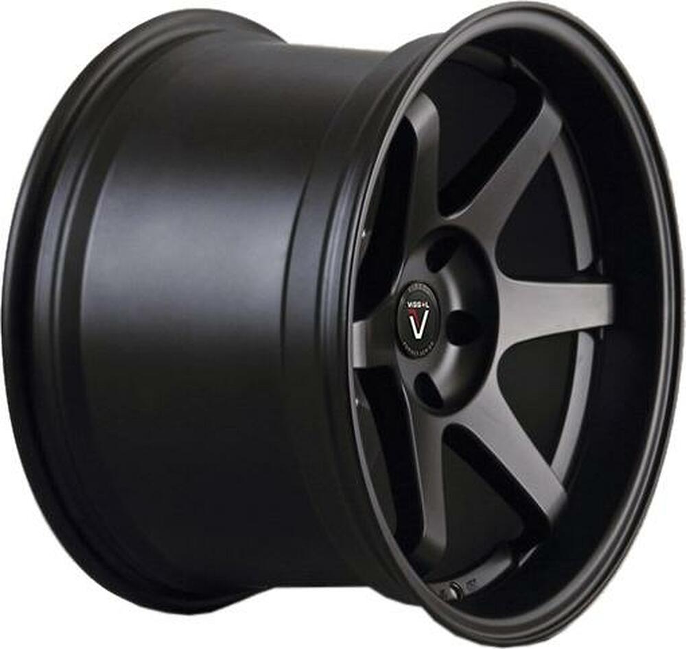 Vissol F-398 9.5x18 5x100 ET 20 Dia 57.1 matte-black