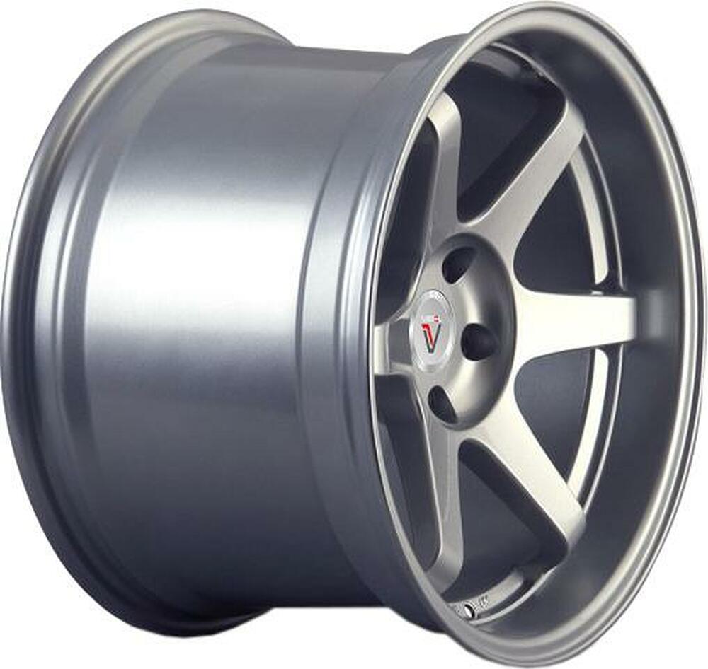 Vissol F-398 8.5x19 5x114.3 ET 15 Dia 73.1 silver