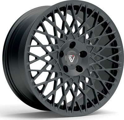Vissol F-501 8.5x19 5x112 ET 32 Dia 66.6 gloss-black