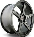 Vissol F-505 12x22 5x120 ET 33 Dia 74.1 gloss_graphite