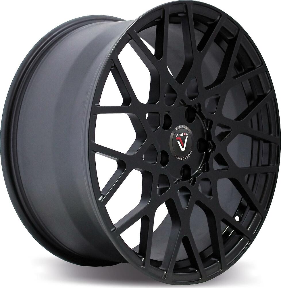 Vissol F-677 8.5x19 5x112 ET 45 Dia 66.6 matte-black