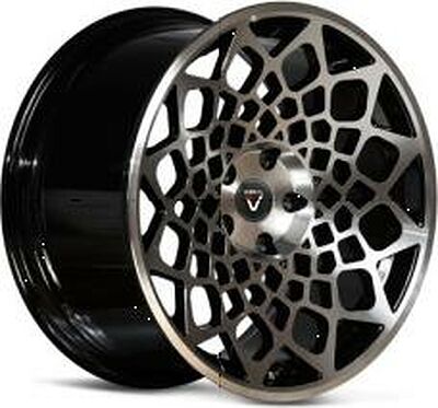 Vissol F-913 8.5x18 5x100 ET 35 Dia 57.1 matte_graphite_machined