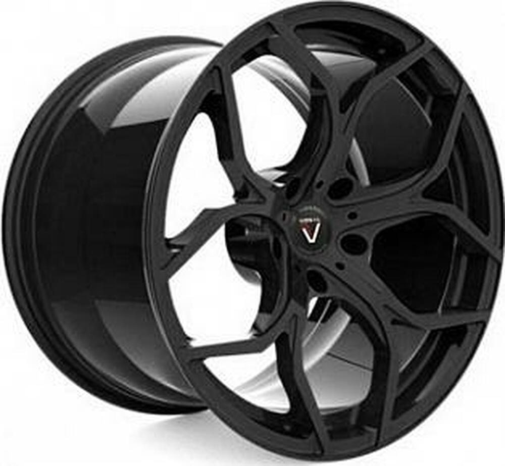Vissol F-925 9x20 5x112 ET 32 Dia 66.6 gloss_black
