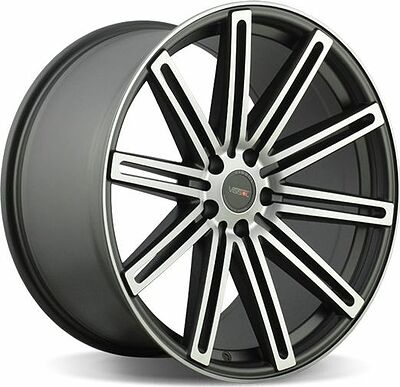 Vissol V-0041 9x20 5x112 ET 32 Dia 66.6 matte-graphite-machined