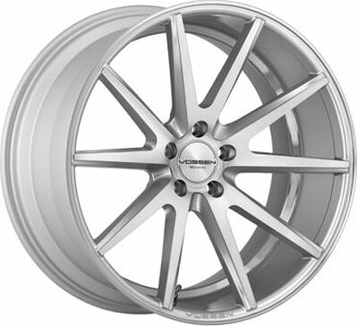 Vossen VFS1 10x19 5x114.3 ET 48 Dia 73.1 Silver/brushed face