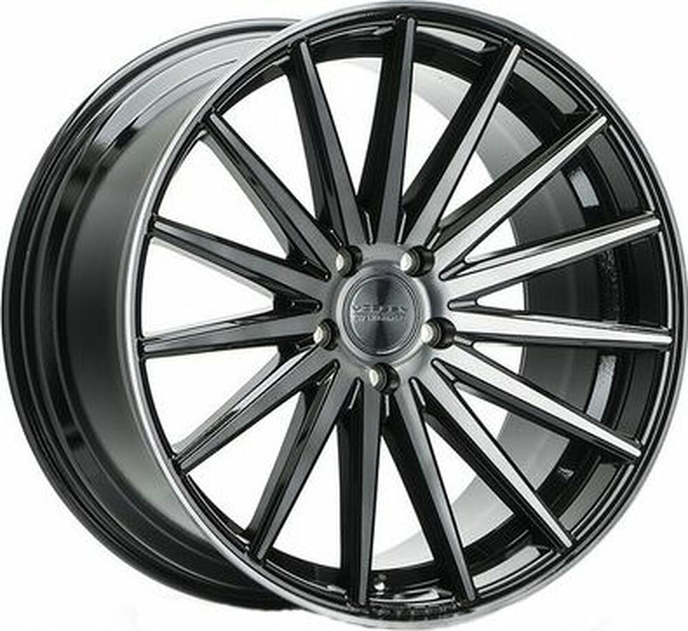 Vossen VFS2 8.5x19 5x112 ET 30 Dia 66.5 Tinted Gloss Black