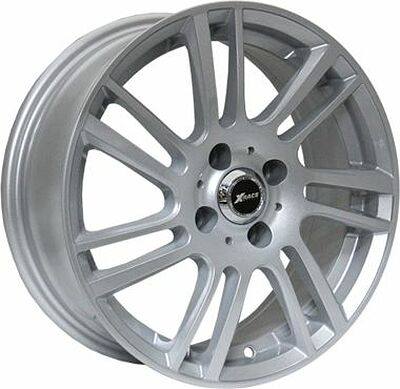 X-Race AF-04 6.5x16 4x100 ET 49 Dia 54.1 Sil