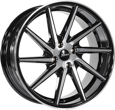 X-Race H-03(R) 7x15 4x100 ET 30 Dia 54.1 BKF
