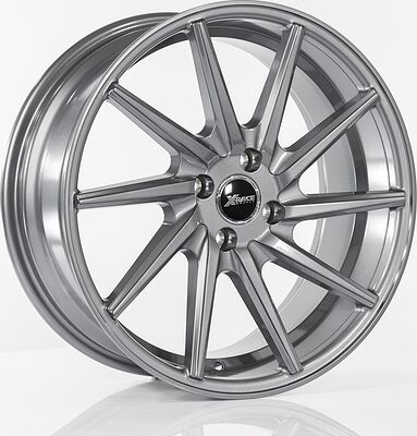 X-Race H-03L 7x15 4x100 ET 30 Dia 60.1 graphite