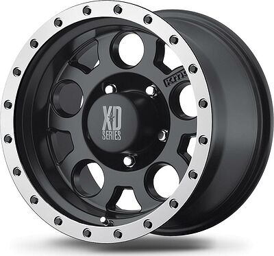 XD Series XD125 9x18 5x127 Dia 83 Black/Machined