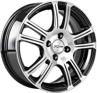 X'trike X-105 6x15 4x100 ET 45 Dia 67.1 BK/FP