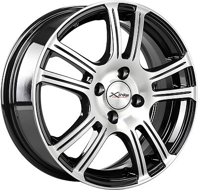 X'trike X-105M 6x15 4x108 ET 25 Dia 65.1 BK/FP
